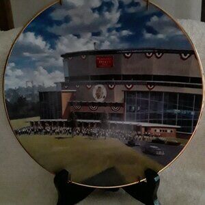 Bradford Exchange Collectible Baseball Stadium Plate